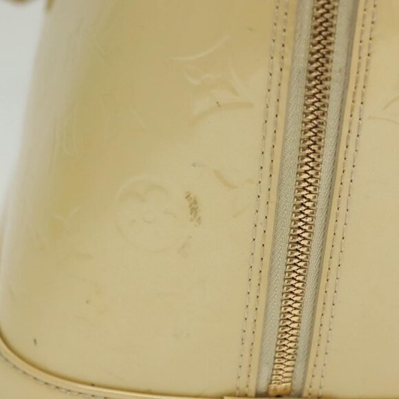 LOUIS VUITTON Monogram Vernis Alma GM Hand Bag Broncorail - Picture 7 of 16